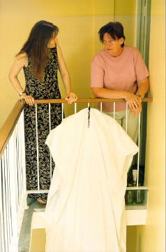 the dressmaker - aka the Mother of the Bride...